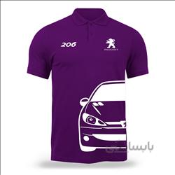 پولوشرت بنفش پژو 206
