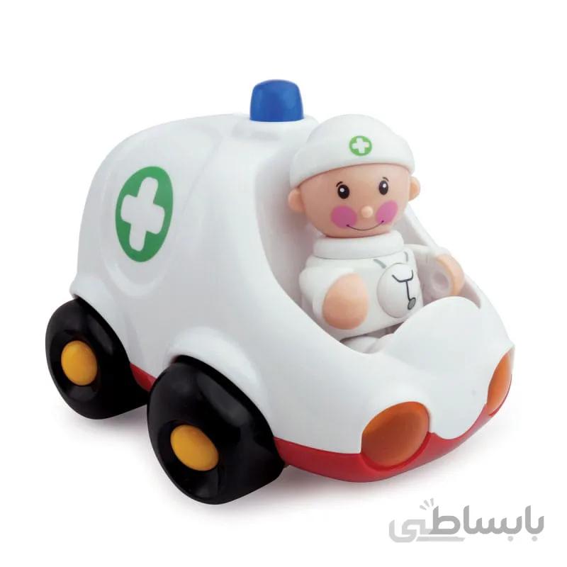 ماشین امبولانس با دکتر Tolo