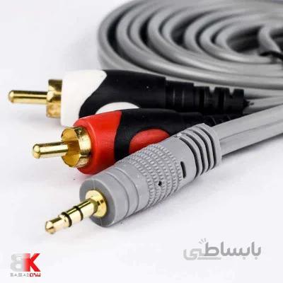 کابل 1 به 2 صدا ORANGE اورنج 1.5 متری