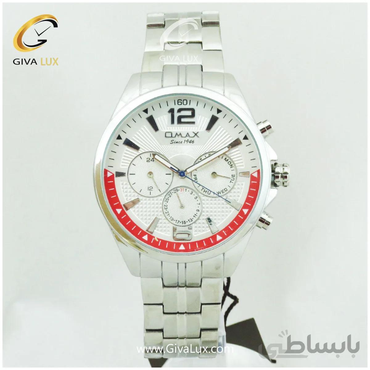 ساعت مچی مردانه اورجینال سه موتوره OMAX مدل GX49P66I