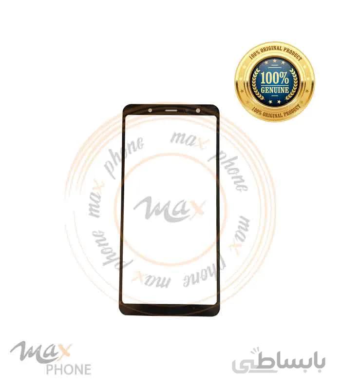 گلس تعمیراتی (گلس فنی) سامسونگ samsung A750\A7 2018 مشکی اورجینال/ LCD glass