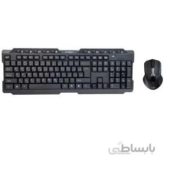 کیبورد و ماوس بیسیم XP مدل XP-W4600B ا 1418