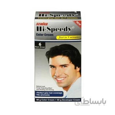 کیت رنگ موی های اسپیدی شماره 6