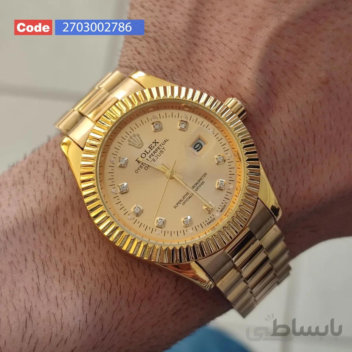 ساعت مردانه رولکس کد 456417