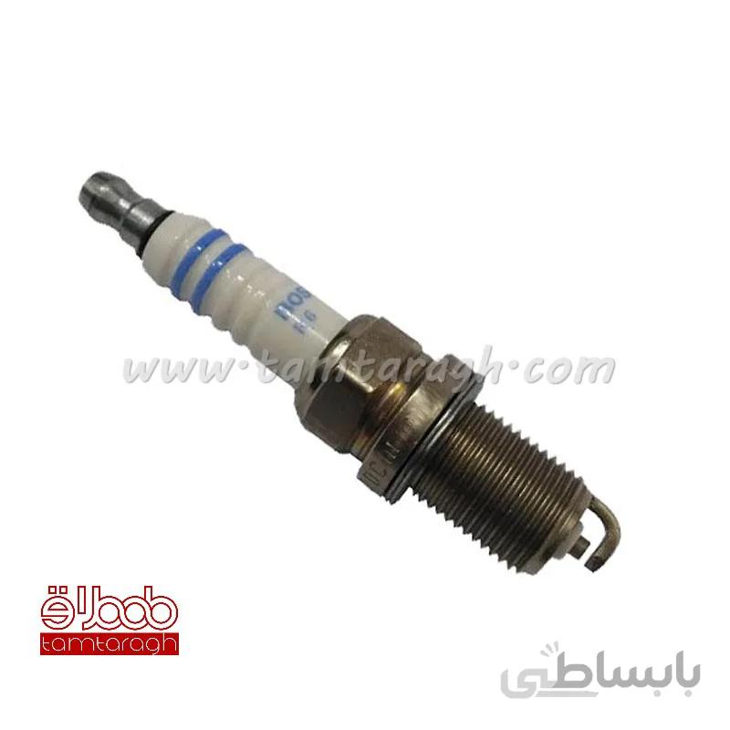 شمع بوش BOSCH انژکتوری پایه کوتاه FR7DC (ساخت روسیه)