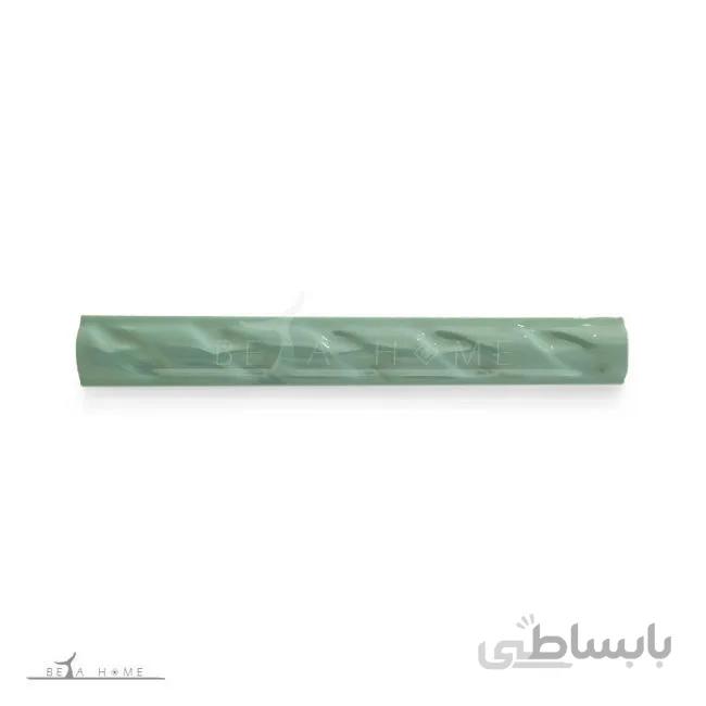 کاشی باند اليكا سبز مغز پسته اي لوستري 20 * 2.5