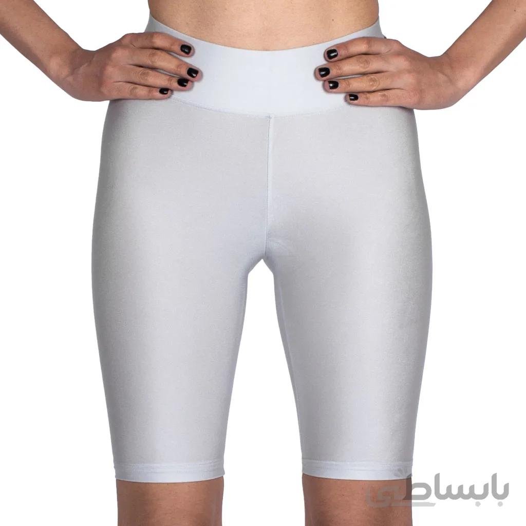 شلوارک نقره ای روشن شاین آگی – Agi Disco Shorts Gri