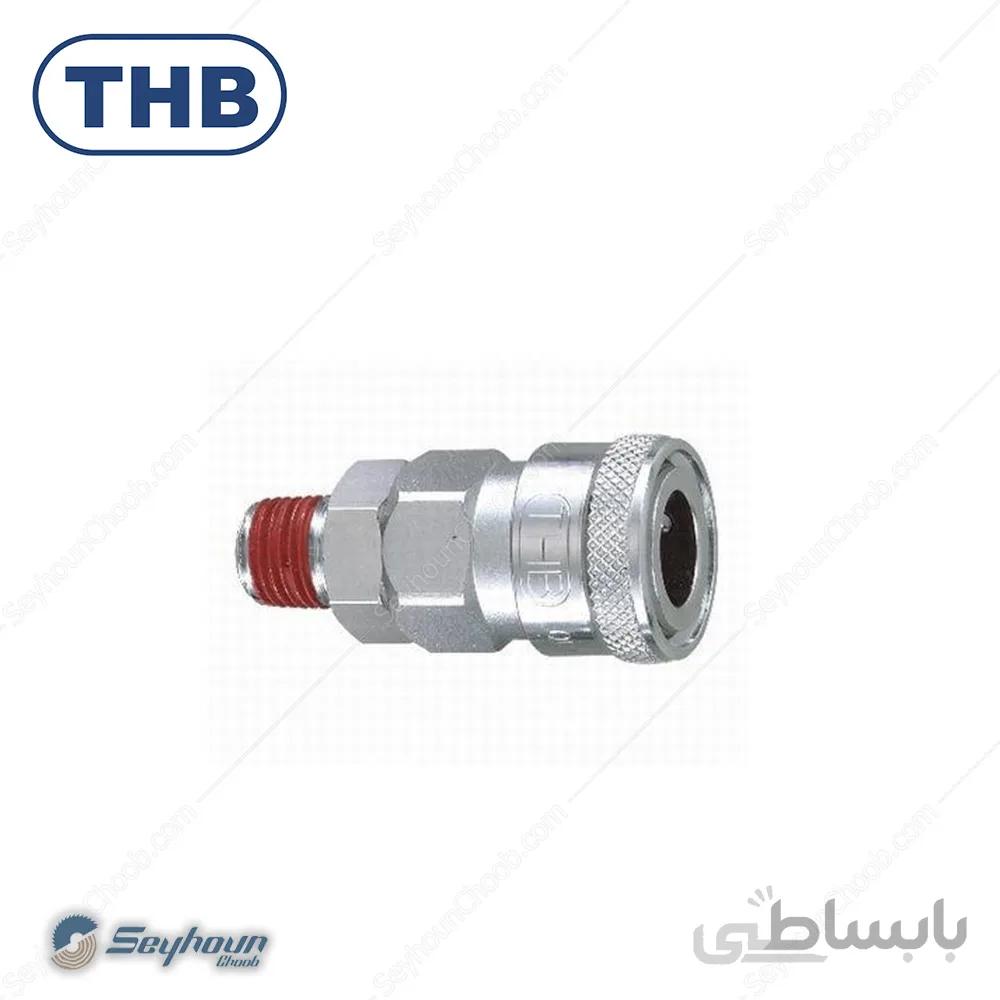 کوبلینگ برون رزوه تایوانی 1/4 اینچ برند تی اچ بی مدل THB 20SMA