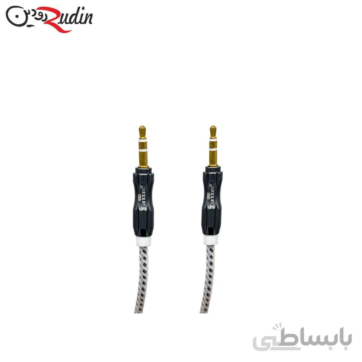 کابل AUX ارلدام مدل ET-17 طول 1 متر مشکی