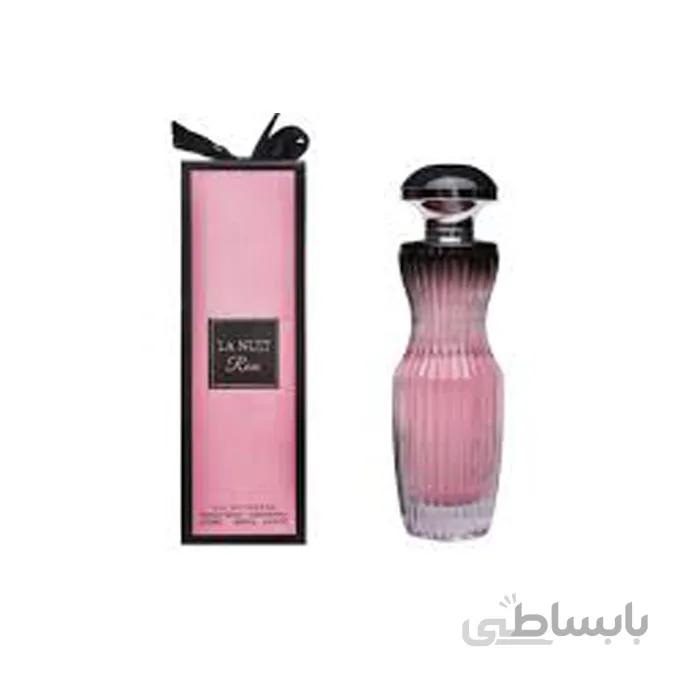 ادو پرفیوم زنانه فراگرنس ورد مدل la nuit rose حجم 100 میلی لیتر