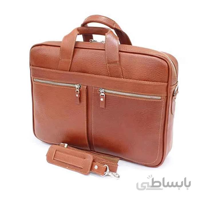 کیف اداری چرم طبیعی آروین چرم کد AR-420