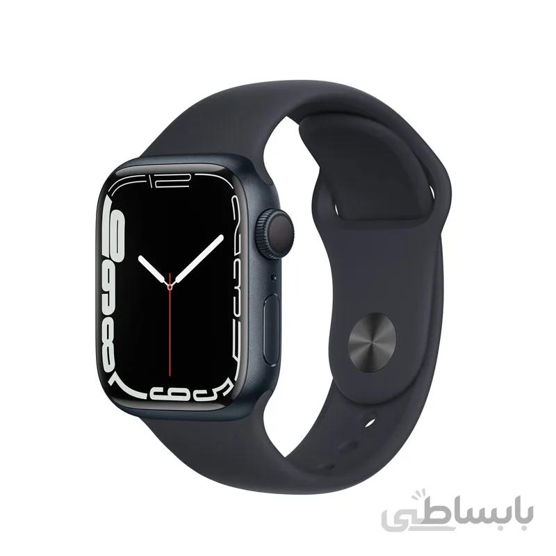 ساعت هوشمند اپل سری 7 مدل 41 میل ا Apple Watch Series 7 GPS 41mm Aluminum Case with Sport Band