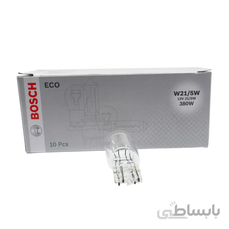 لامپ هالوژن خودرو پایه W21/5W مدل Eco بوش – Bosch