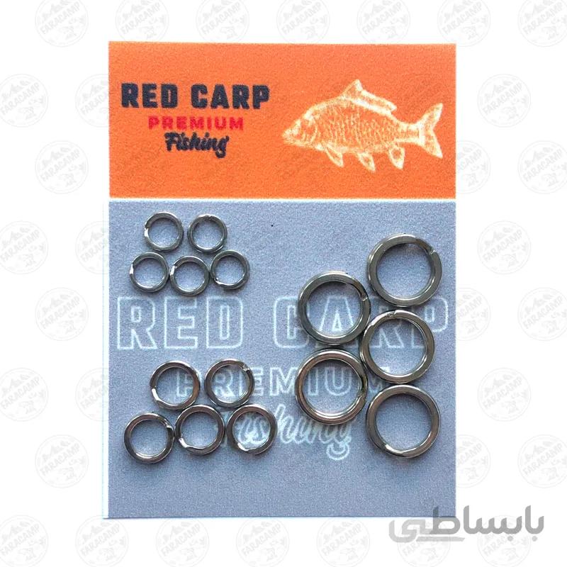 حلقه قلاب لور RedCarp بسته 15 عددی در 3 سایز