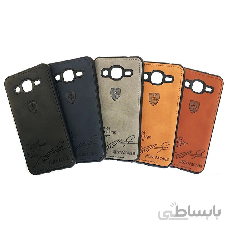 قاب چرمی طرح فراری سامسونگ Samsung J2