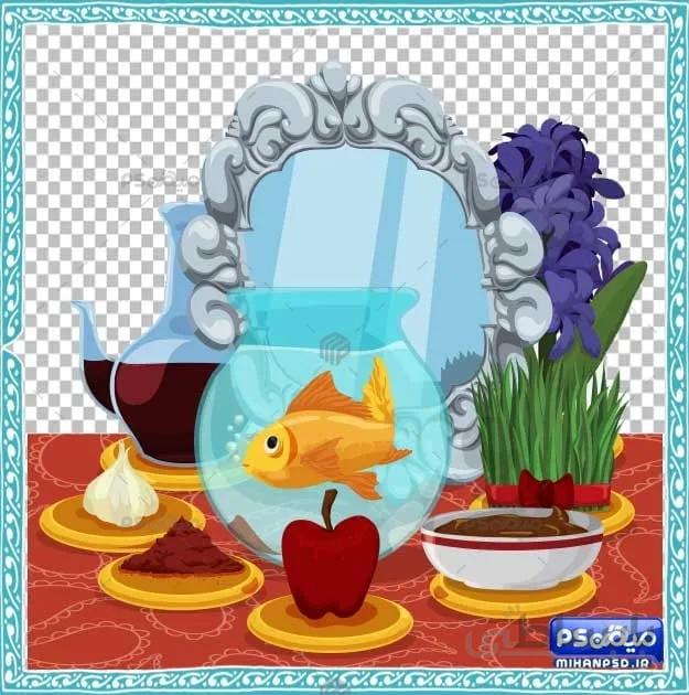 دانلود وکتور سفره هفت سین