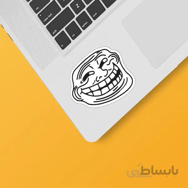 استیکر لپ تاپ طرح ترول کد ۰۱