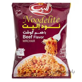 نوداليت با طعم گوشت اليت مقدار 75 گرم ا Noodelite Beef Flavor Elite 75gr