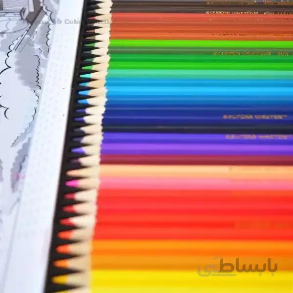 مداد رنگی ۳۶ رنگ جعبه فلزی پیکاسو