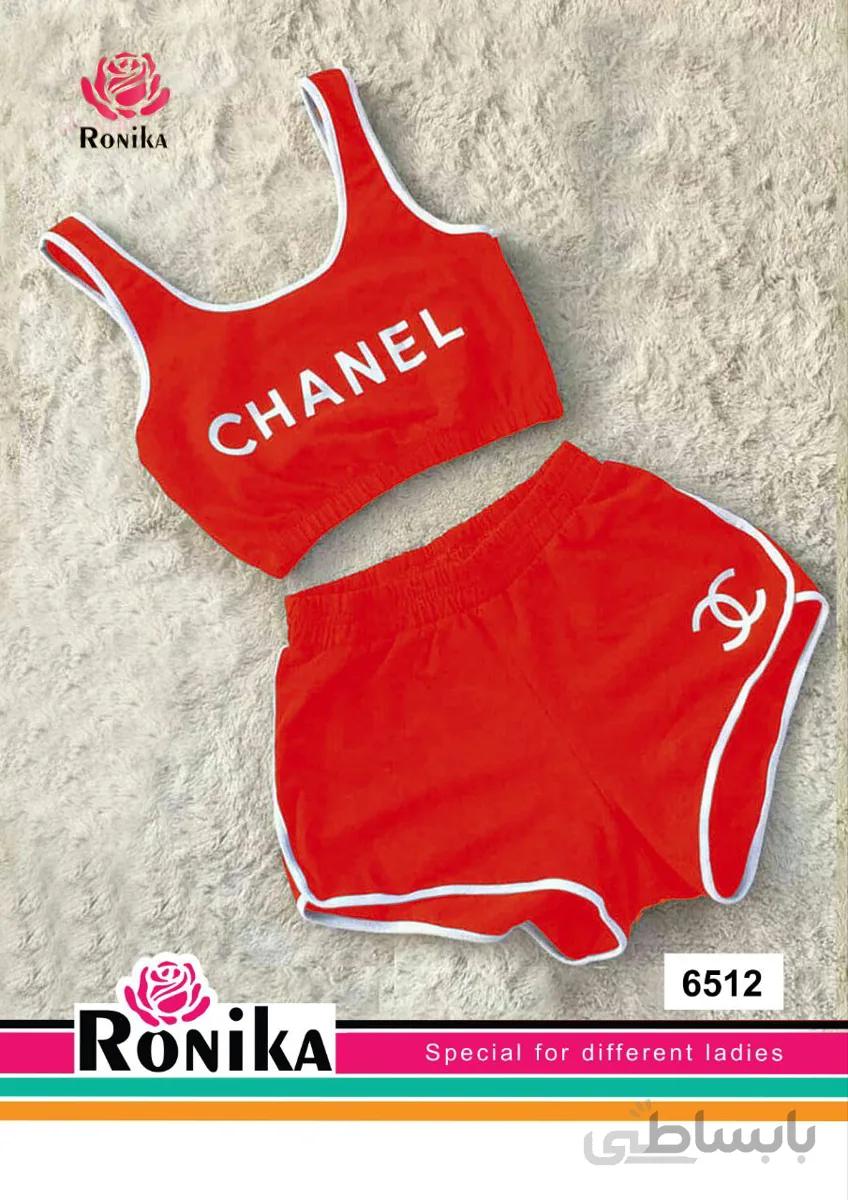 ست تاپ شورتک chanel کد 6612666