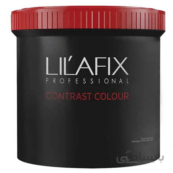 پودر دکلره لیلافیکس رنگ قرمز (lilafix contrast colour) وزن 400 گرمی