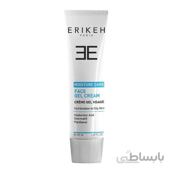 ژل کرم مرطوب کننده اریکه ا Erikeh Moisture Care Face Gel Cream