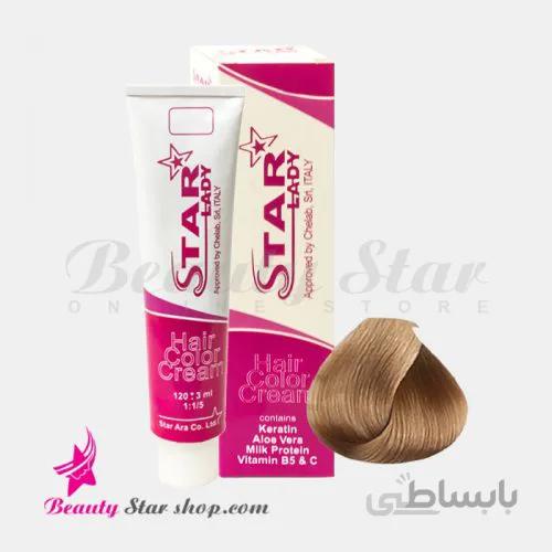 رنگ موی بلوند بژ نسکافه ای روشن شماره 8.32 استارليدی حجم 120 ميلی لیتر