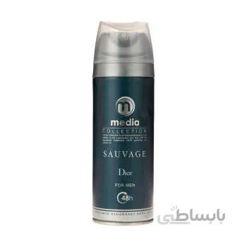 اسپری مردانه مدیا مدل Sauvage حجم 200 میلی لیتر