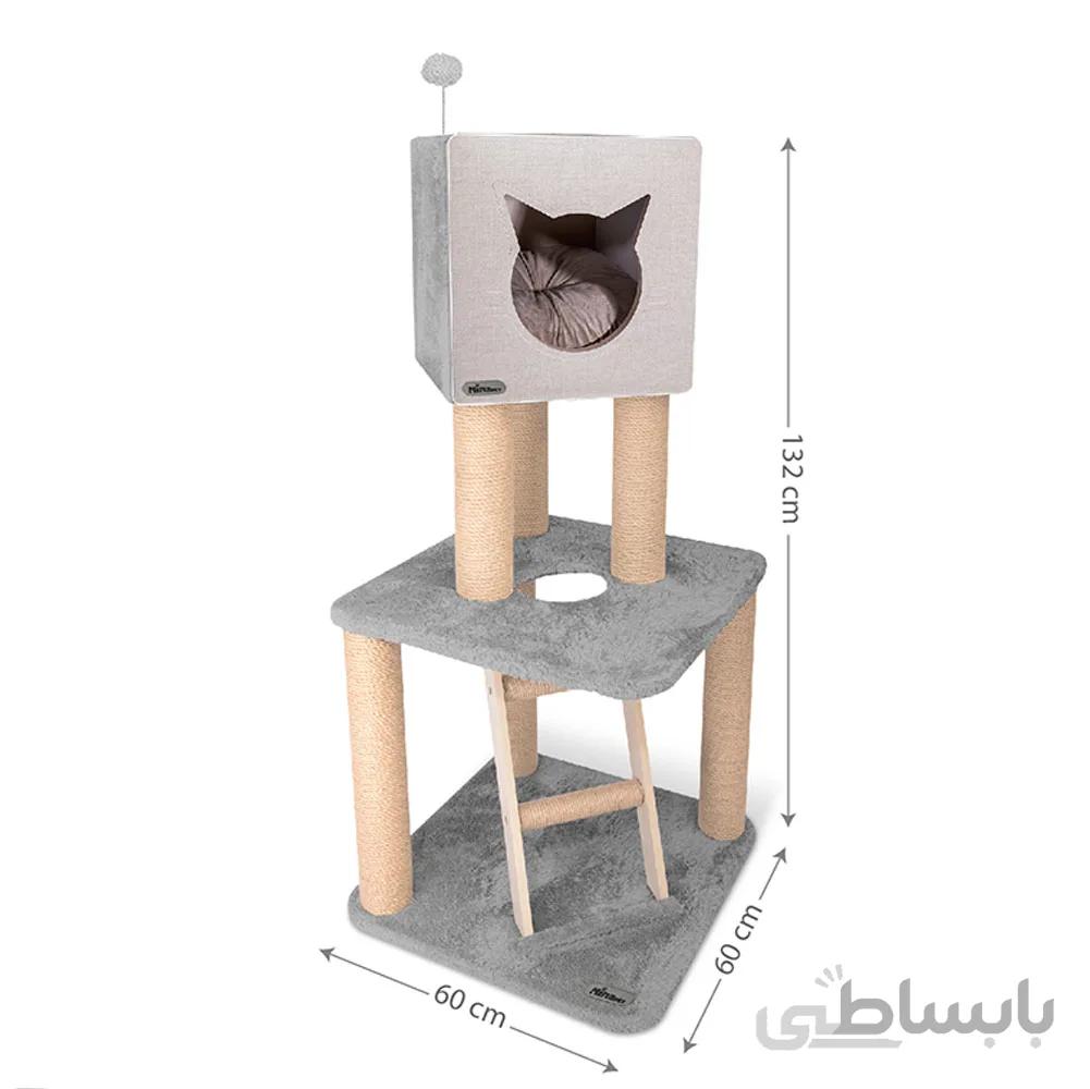 درخت گربه سه طبقه نیناپت کد H ا Ninapet Cat Tree Code H