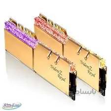 حافظه رم دسکتاپ جی اسکیل مدل G.SKILL Trident Z Royal RG DDR4 16GB 3200MHz