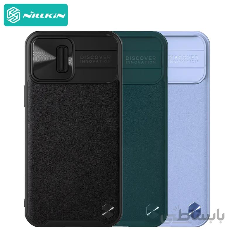 قاب نیلکین iPhone 13 مدل Nillkin Camshield Leather