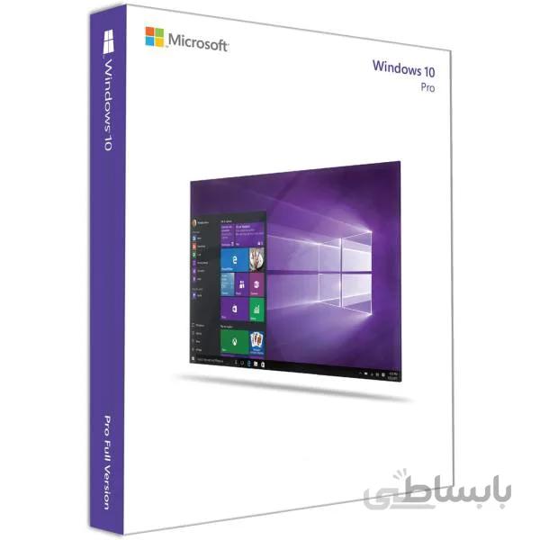 مایکروسافت ویندوز 10 پرو ویژه اروپا ا Microsoft Windows 10 Pro - Include n version