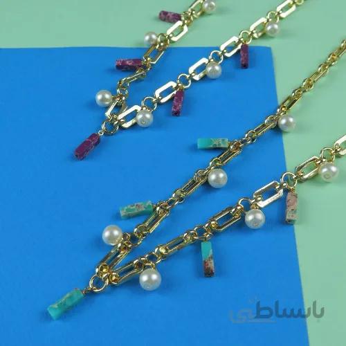 گردنبند آویز رنگی