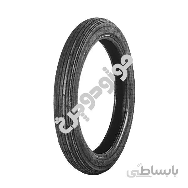 لاستیک موتور سیکلت یزد تایر سایز ۱۷-۳۰۰ مناسب جلو باکسر