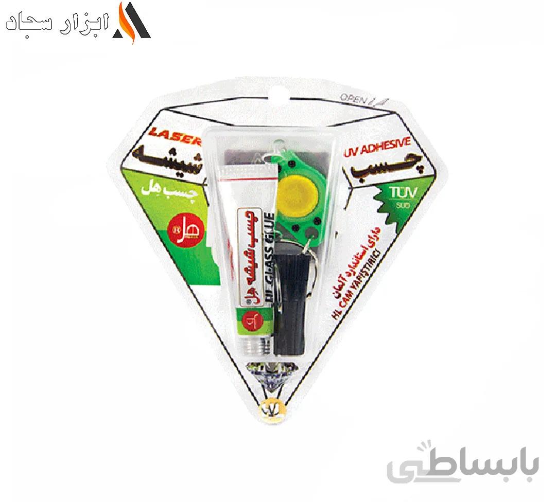 چسب شیشه هل