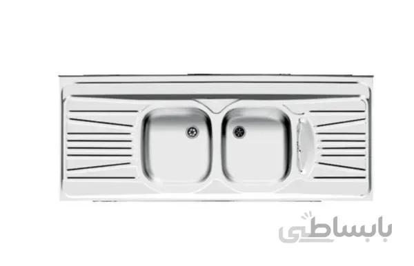 سینک ظرفشویی روکار کد 52 اخوان