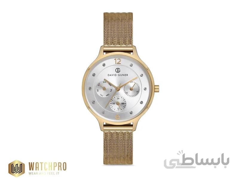 ساعت مچی زنانه دیوید گانر مدل DG-8120LC-B1