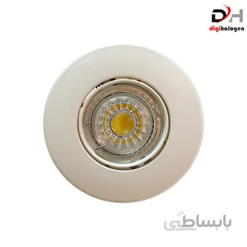 قاب هالوژن سفید کد 2066