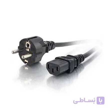 کابل برق سه پین منبع تغذیه کامپیوتر طول 5 متر