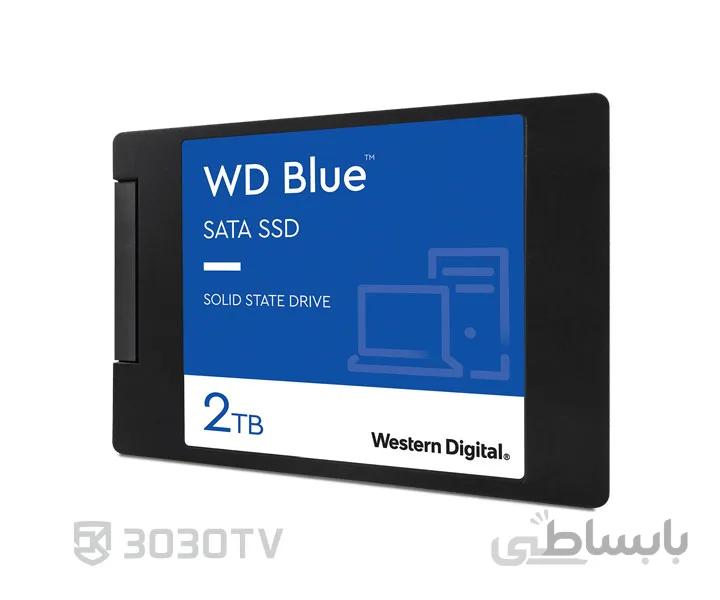 حافظه SSD اینترنال وسترن دیجیتال مدل WDS200T2B0A ظرفیت 2 ترابایت ا Western Digital Blue WDS200T2B0A Internal SSD Drive 2TB