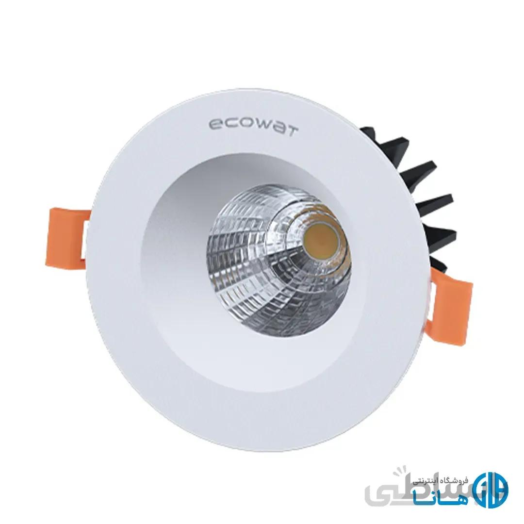 چراغ توکار ۱۵ وات COB LED اکووات
