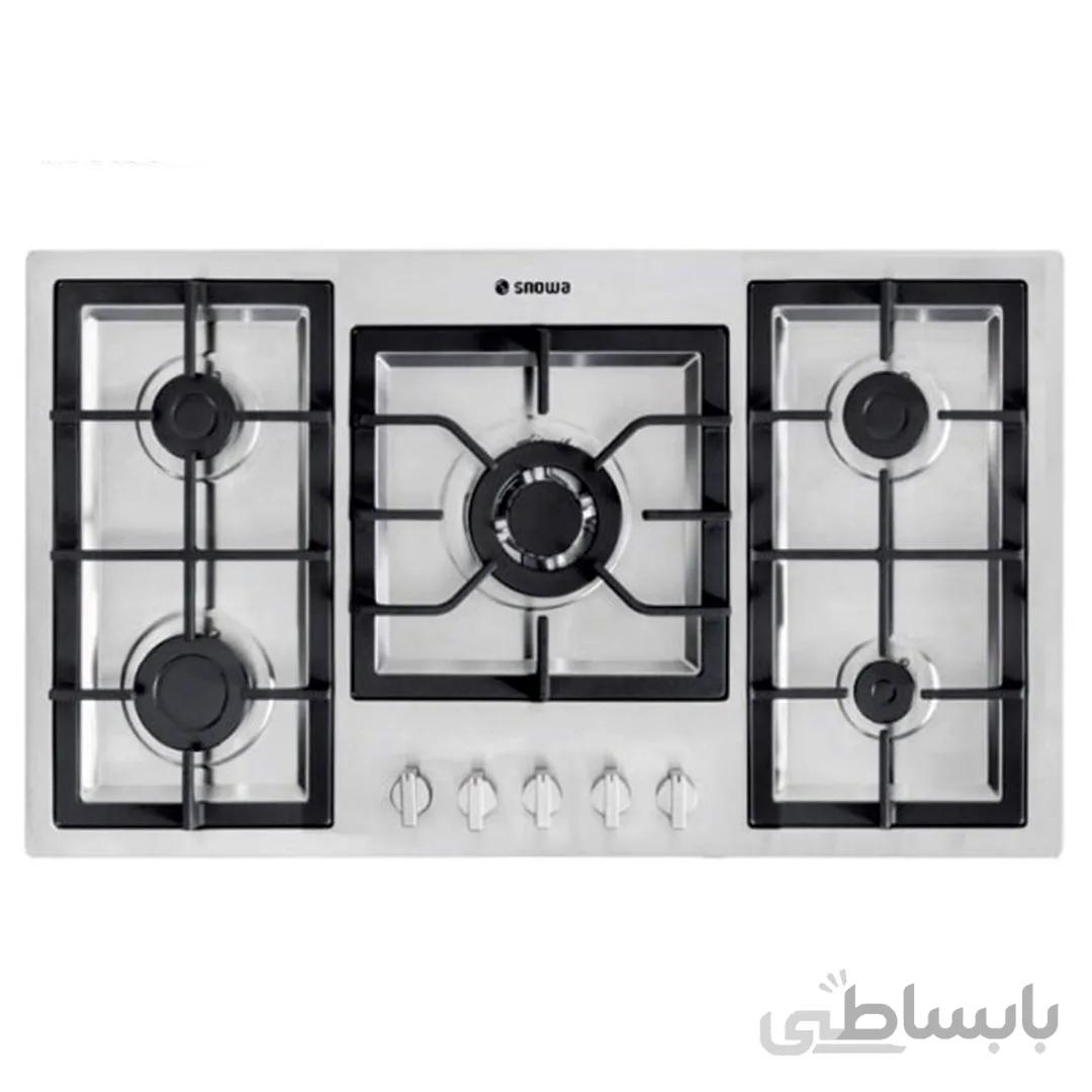 اجاق گاز اسنوا صفحه ای استیل مدل SS19568
