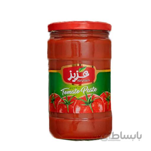 رب گوجه فرنگی 1.5 کیلویی شیشه عزیز