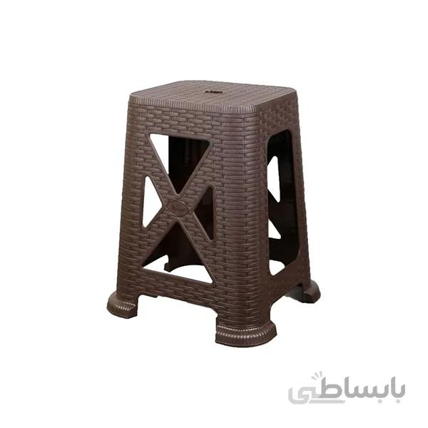 چهارپایه بلند حصیربافت ناصر پلاستیک مدل 867