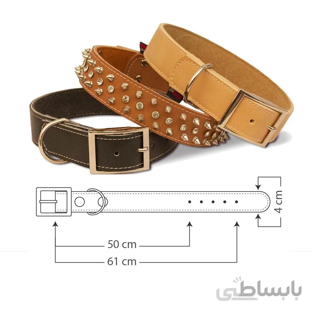 قلاده گردنی گارد و نگین دار سگ نیناپت سایز 6 ا Ninapet Neck Collar For Dogs size6