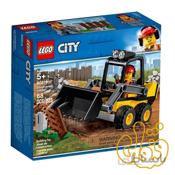 ساختنی لگو لودر ساختمانی Construction Loader 60219