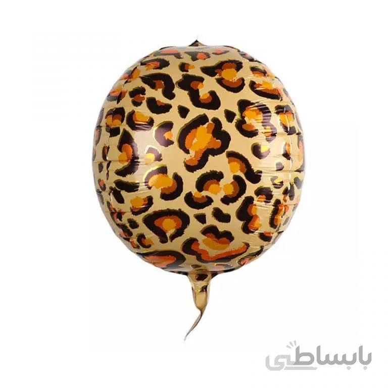 بادکنک فویلی 4D پلنگی مدل STF232