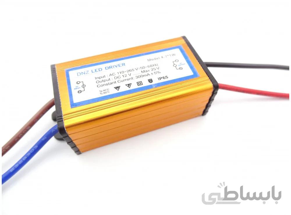 درایور LED Driver 4 7 x1W ضد اب