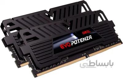 رم کامپیوتر ژل Geil Ram Evo Potenza Desktop DDR4 32GB 3200MHz - 25600 DUAL