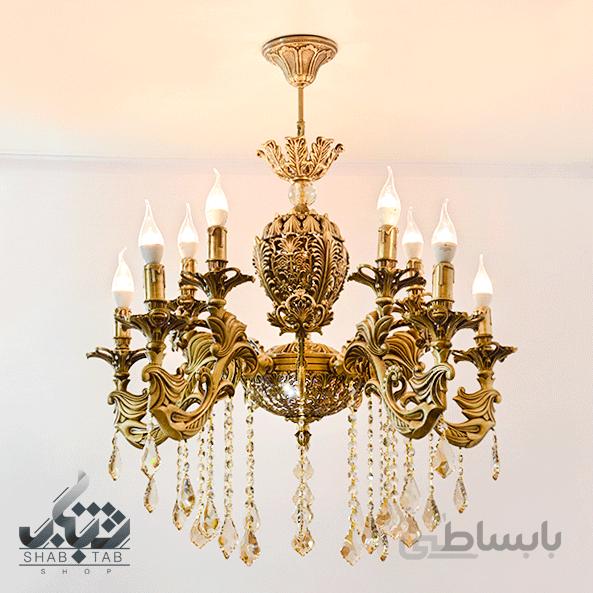 لوستر ده شعله 3617